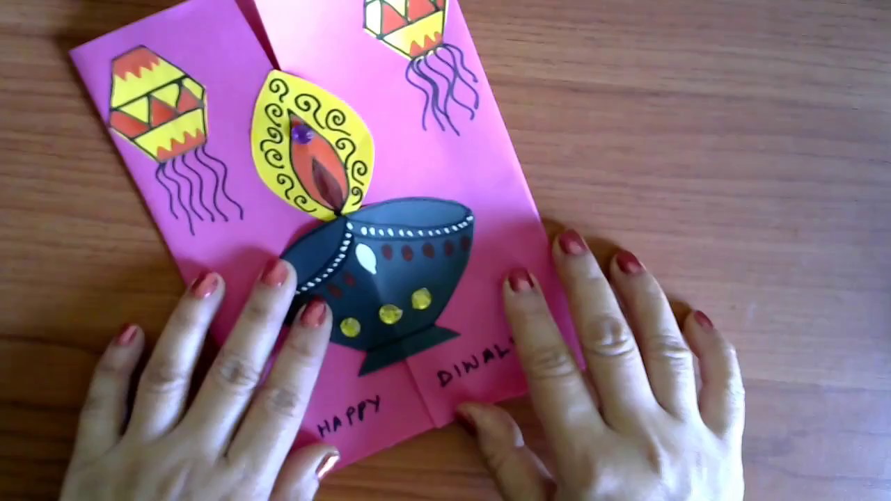 Diwali Card Making